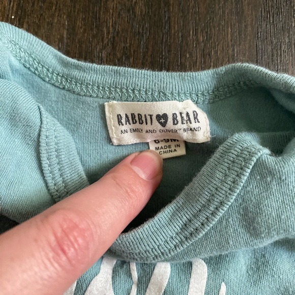 Rabbit & Bear bodysuits VGUC 6-9 months - Picture 3 of 3